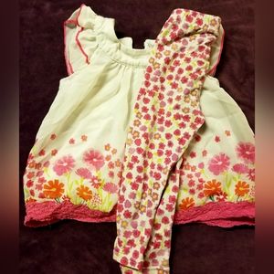🌼 Spring 2 pc set | Floral | 24 Months | Girls | Youngland